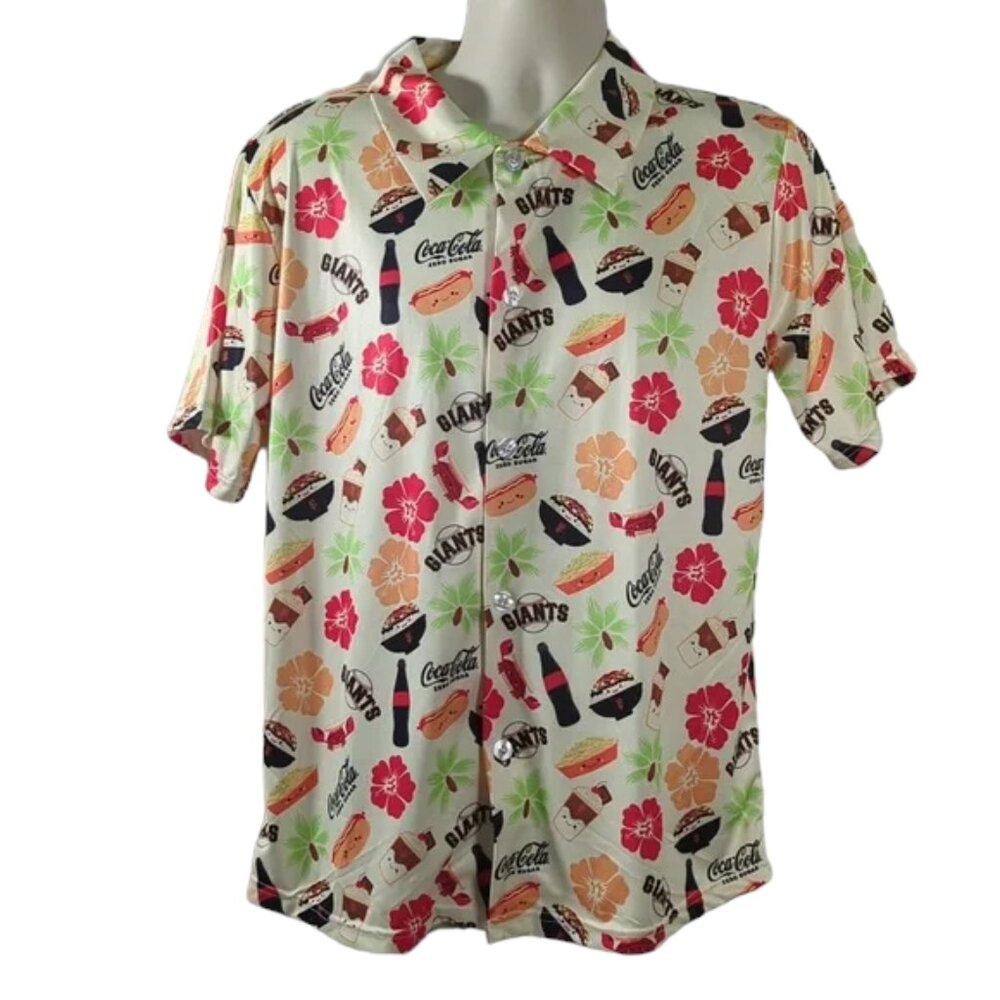 2023 San Francisco Giants Aloha Foodie Hawaiian shirt adult medium